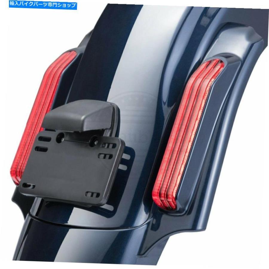 Rear Fender 14+ハーレーダビッドソンストリートロードグライドのためのビッグブルーパールCVOリアフェンダーシステム Big Blue Pearl CVO Rear Fende