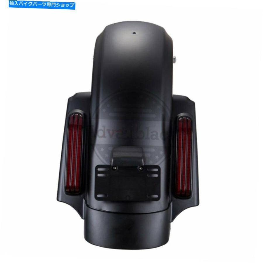 Rear Fender 2014-20ハーレーダビッドソンストリートロードグライドのためのデニムブラックCVOリアフェンダーシステム Denim Black CVO Rear Fender S_1