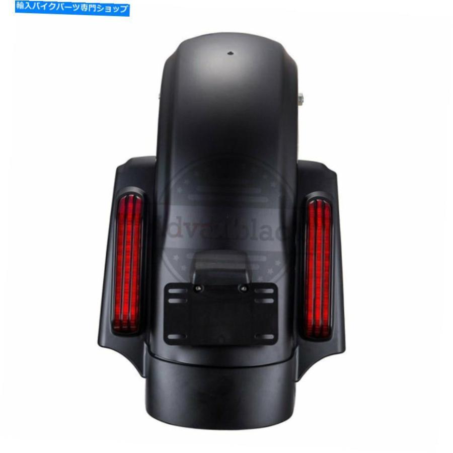 Rear Fender 2014-20ハーレーダビッドソンストリートロードグライドのためのデニムブラックCVOリアフェンダーシステム Denim Black CVO Rear Fender S_2