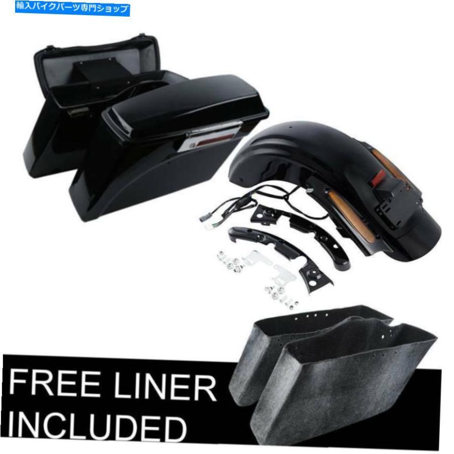 【かおリ】 Rear Fender サドルバッグLEDリアフェンダーオレンジレンフィット