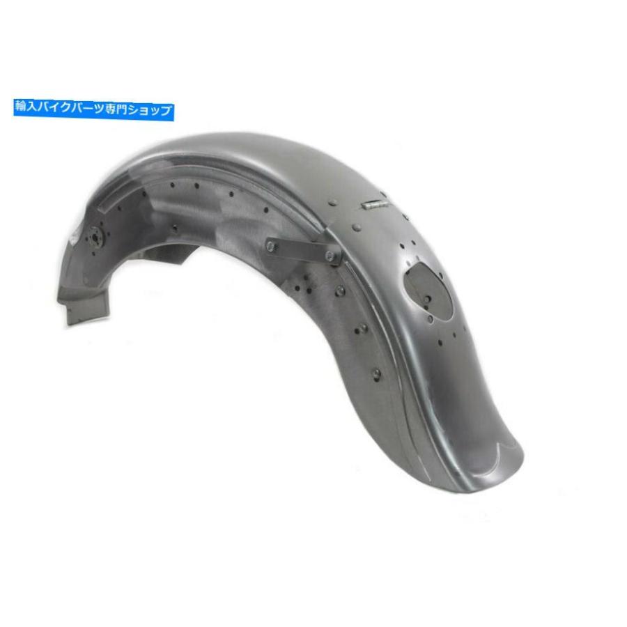 Rear Fender 生の鋼鉄交換式蝶番式リアフェンダー58-76ハーレー