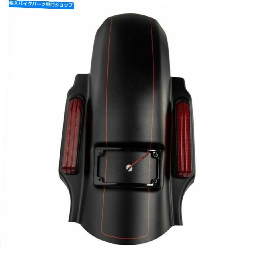 Rear Fender ハーレーダビッドソンツーリング2014+のためのAdvanBlack Denim Black CVOリアフェンダーシステム Advanblack Denim Black CVO Rear Fend