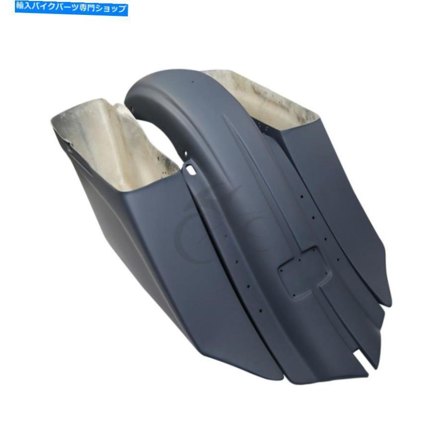 Rear Fender GFRPの伸びたサドルバッグ＆リアフェンダーフィットはハーレーツーリングモデル14-21 GFRP Stretched Saddle Bags \u0026 Rear Fender Fit For