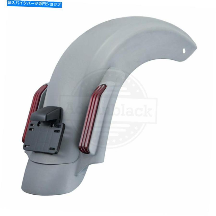 Rear Fender 14-20ハーリーストリートロードエレクトラツーリングの利益のペンキ塗りされていないCVOリアフェンダーキット Unpainted CVO Rear Fender Kit F バイク-外装パーツ