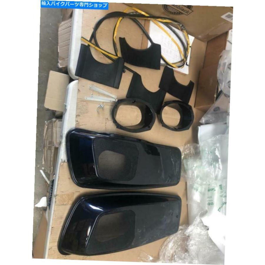 Rear Fender OS＆D AdvanBlack Unpainted 6x9サドルバッグスピーカーLIDS for Harley 2006-2013 OS\u0026D Advanblack Unpainted 6x9 Saddlebag Speaker Li