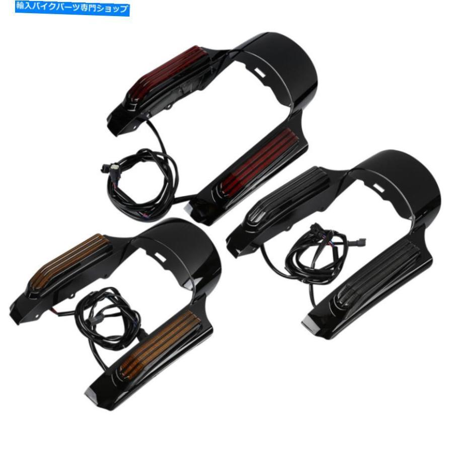 Rear Fender ABSリアフェンダーXascia LEDライトフィットHarley Ultra Limited Flhtk 2014- ABS Rear Fender Fascia LED Light Fit For Harley Ultra_1