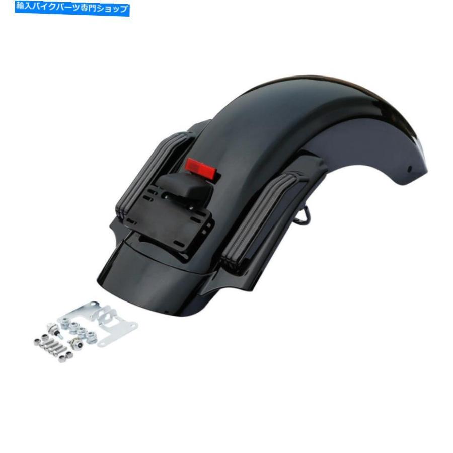 Rear Fender Harley Street Electra Glide Road Glide King 14-21の利益のLEDリアフェンダーシステムフィット LED Rear Fender System Fit For Harley 外装パーツ-バイク