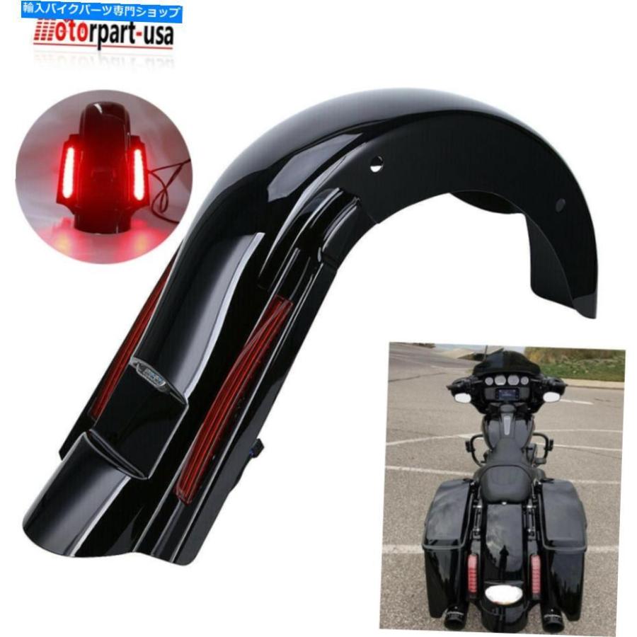 Rear Fender ハーレーツーリング1993-2008のためのledブレーキ