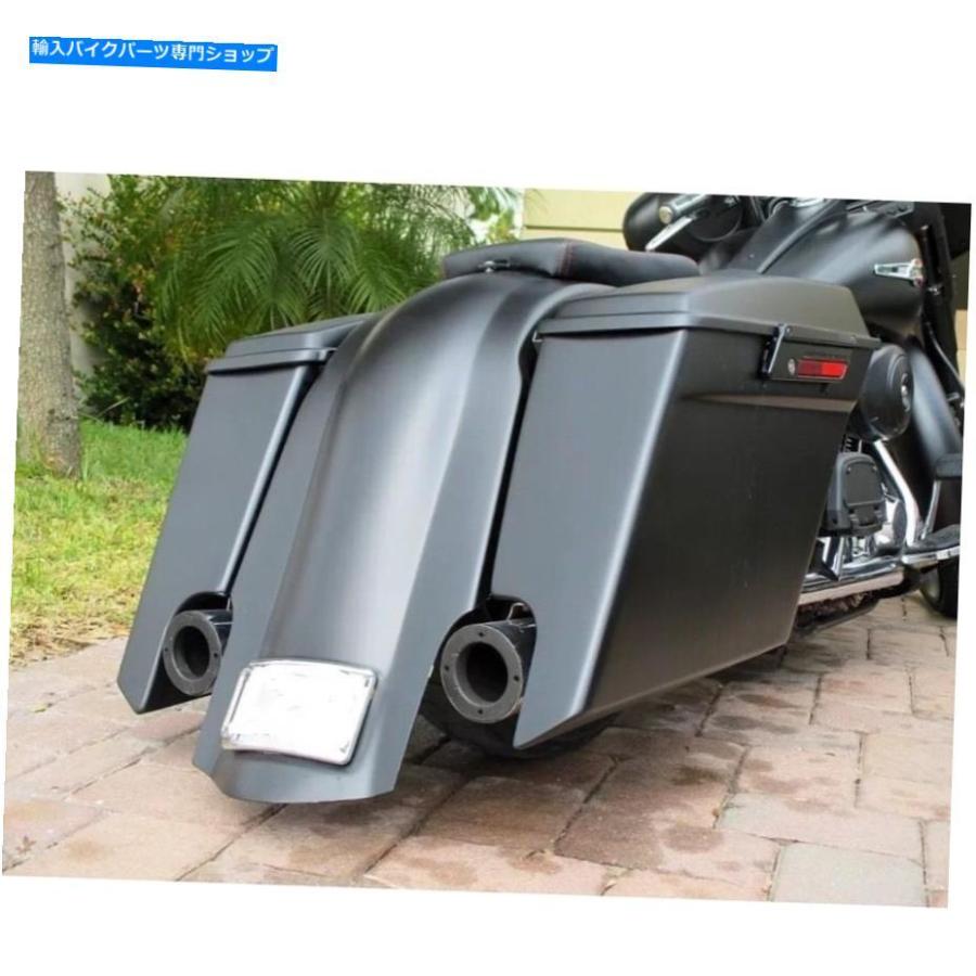 Rear Fender Flh Baggerをツーリングするための新しいハーレーダビッドソン6 \"Strerched Saddlebags＆Rart Fender New Harley Davidson 6\"" Strerched"