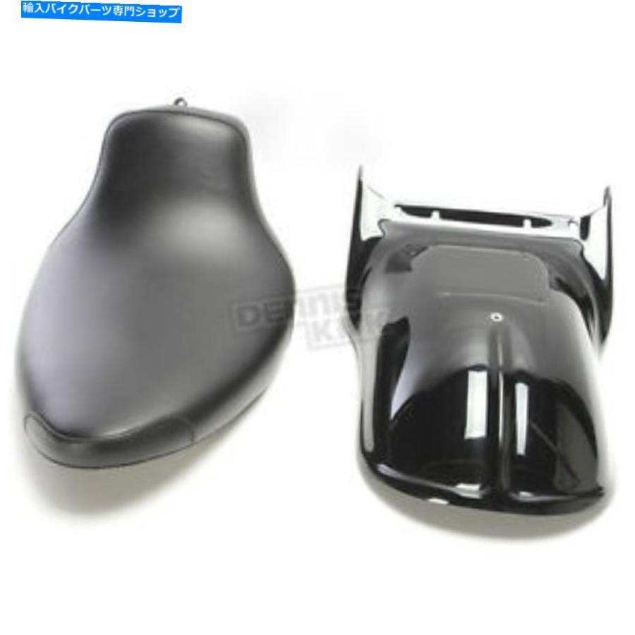 Rear Fender ウェストイーグルリブリアフェンダーキットw /滑らかシート - H3524 West Eagle Ribbed Rear Fender Kit w/Smooth Seat - H3524