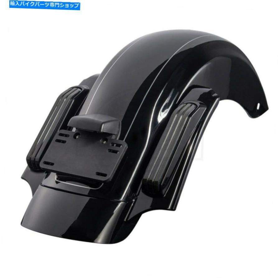 Rear Fender ADVANBLACK VIVID BLACK CVOリアフェンダーシステムフィットハーレーダビッドソンツーリング14-20 Advanblack Vivid Black CVO Rear Fend