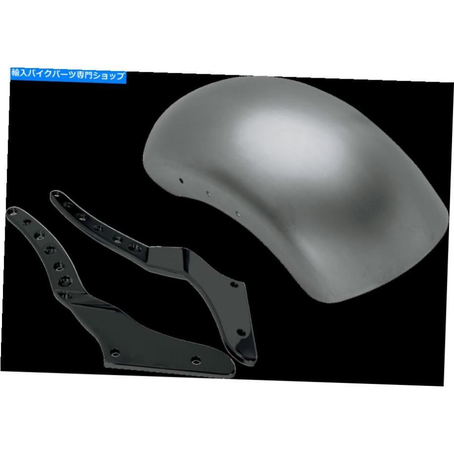 Rear Fender Harley Susfail 90-07用RSDトラッカーリアフェンダーキットブラック RSD Tracker Rear Fender Kit Black for Harley Softail 90-07