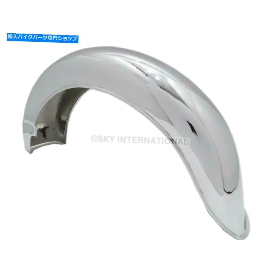 Rear Fender ノートンフェザースリムラインリアクロームマッドガード Norton Featherbed Slimline Rear Chrome Mudguard