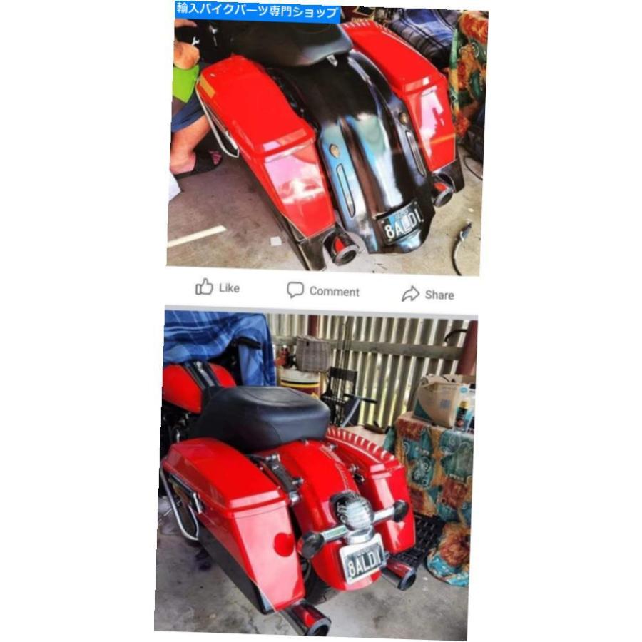 ハーレーダビッドソン リヤフェンダー サドルバック エクステ サドル