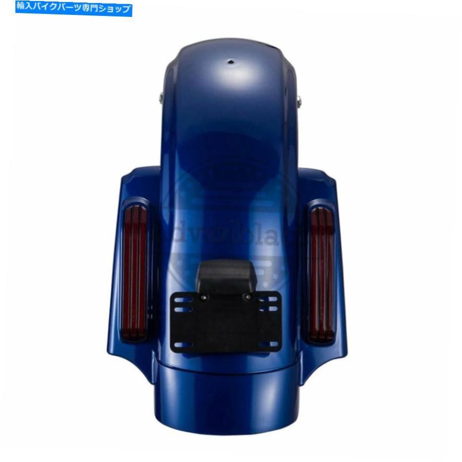 Rear Fender 14-20ハーレーダビッドソンFLHR FLTRXのためのスーペリアブルーCVOリアフェンダーシステム Superior Blue CVO Rear Fender System For 14_2