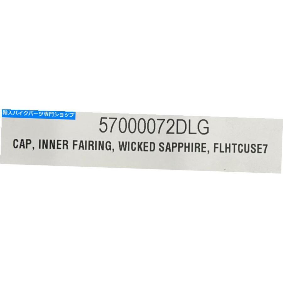Inner Fairing ハーレーキャップインナーフェアリング邪悪な57000072dlg. Harley CAP INNER FAIRING WICKED 57000072DLG_2