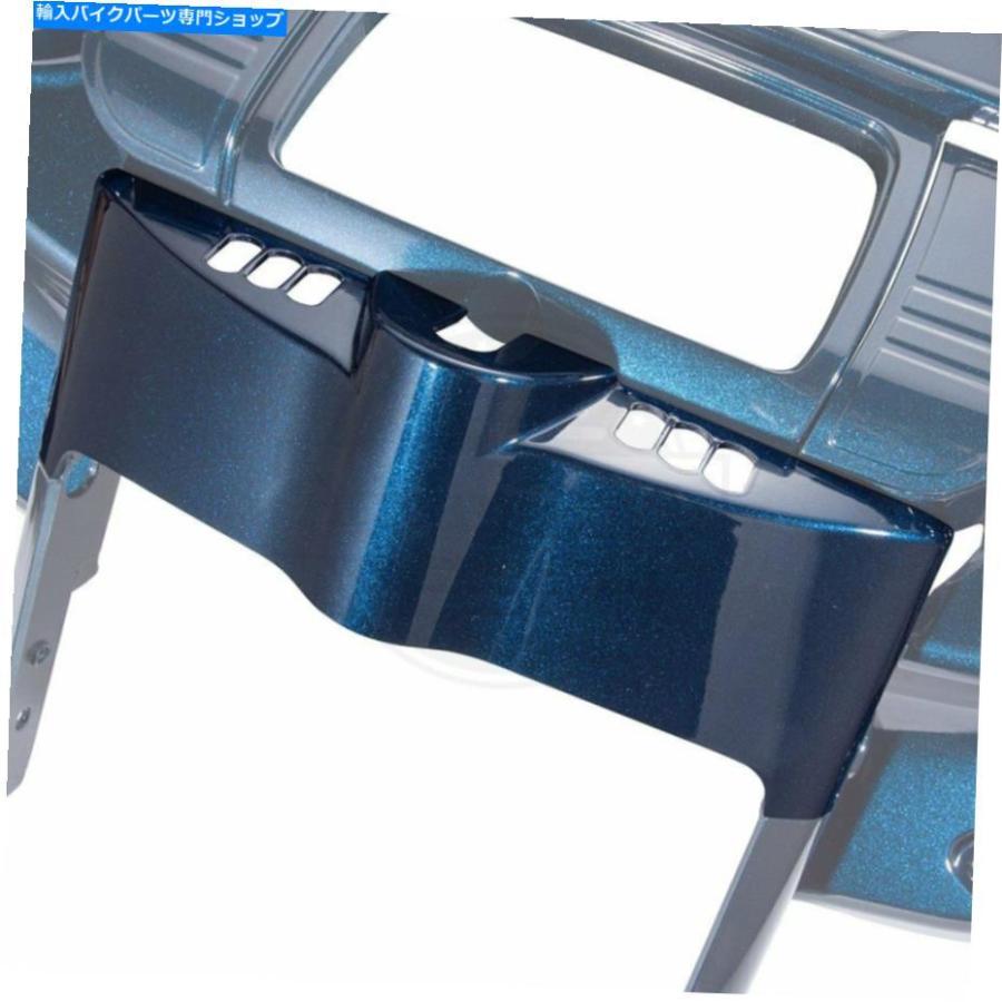 Inner Fairing ビッグブルーパールバットウィングインナースピードメーターカウルフェアリングキャップ2014-18ハーレーツーリング Big Blue Pearl Bat_1