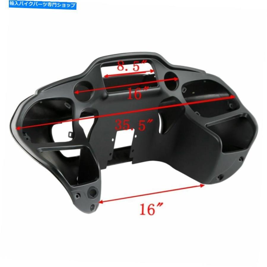 Inner Fairing ハーレーツーリングロードグライドFltrx 15-21 20のためのマットフロントインナー外のフェアリングフィット Matte Front Inner Outer Fの画像