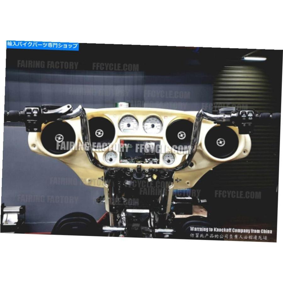 Inner Fairing クワッド6.5インチのスピーカーインナーフェアリング2014アップストリートエレクトラグライドハーレーダビッドソン QUAD 6.5 INCH SPEA