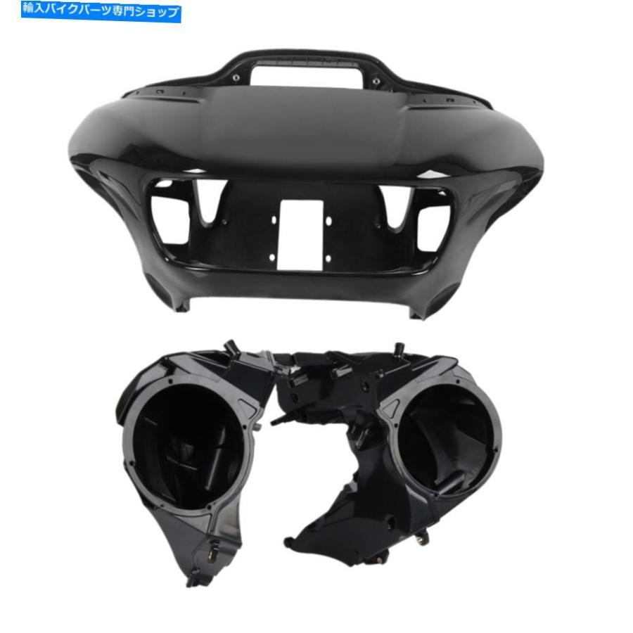 Inner Fairing インナーアウターフェアリングW /ハーレーツーリングロードグライドFLTRX 15アップのためのスピーカーカバー Inner Outer Fairing w/ S