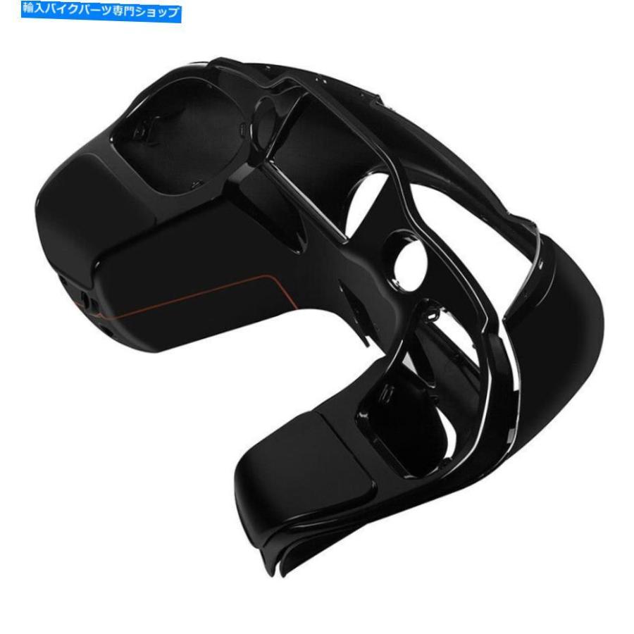 Inner Fairing 外側のフェアリング＆グローブボックスドアはロードグライドブラック地球鮮やかな黒のためのフィット Outer Inner Fairing & Glove Box