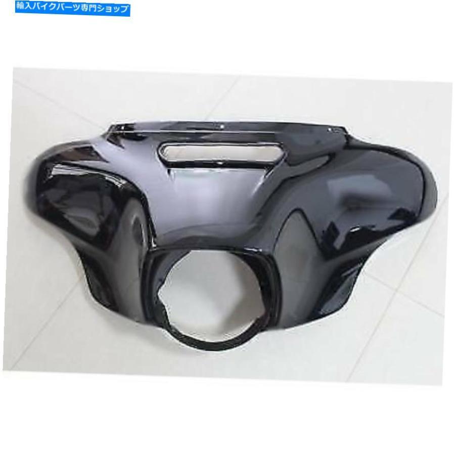 Inner Fairing ブラックインナーアウターバットウィングフェアリングハーレーエレクトロストリートグライド2014-2020 Black Inner Outer Batwing Fair_1