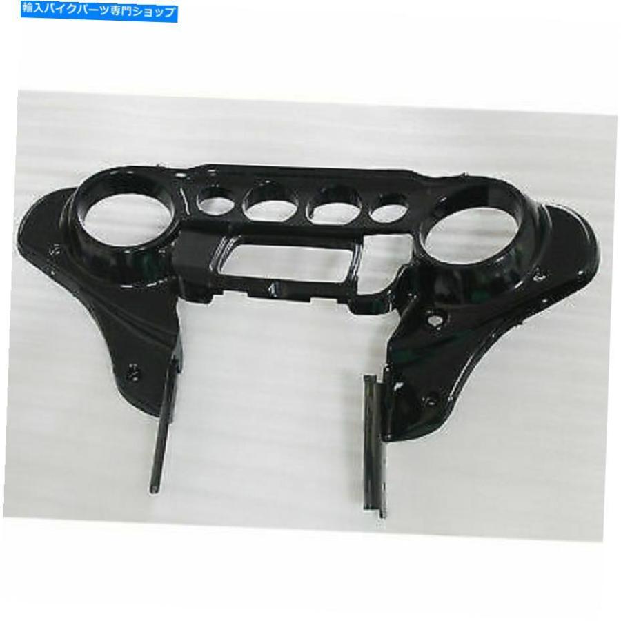 Inner Fairing ブラックインナーアウターバットウィングフェアリングハーレーエレクトロストリートグライド2014-2020 Black Inner Outer Batwing Fair_2