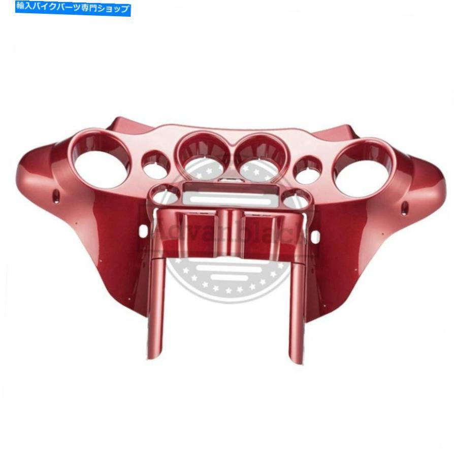 Inner Fairing レッドホットサンググローインナーバットウィングフェアリングフィットハーレー08-13エレクトラロードストリートグライド Red Hot Sung その他フレーム関連用品-バイク-車、バイク、自転車