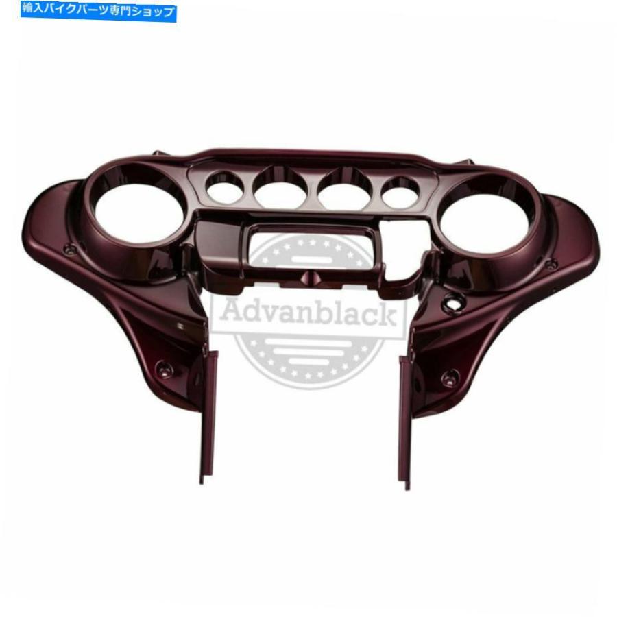 Inner Fairing ハーレーストリートエレクトロ14-20の利益の訳が分らないな真っ赤バットウィングの内辺スピードメーターフェアリング Mysterious Red Batwing I その他フレーム関連用品-フレーム-バイク