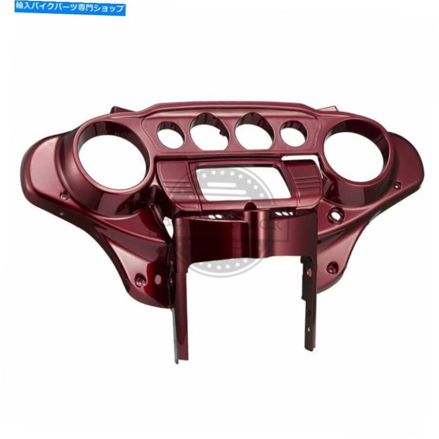Inner Fairing ベロシティレッドサングローバットウィングインナースピードメーターカウルフェアリング2014+ハーレーツーリング Velocity Red Sunglo