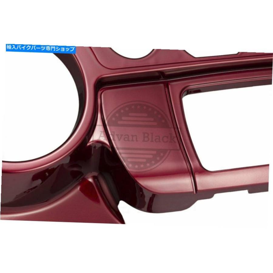Inner Fairing ベロシティレッドサングローバットウィングインナースピードメーターカウルフェアリング2014+ハーレーツーリング Velocity Red Sunglo_2