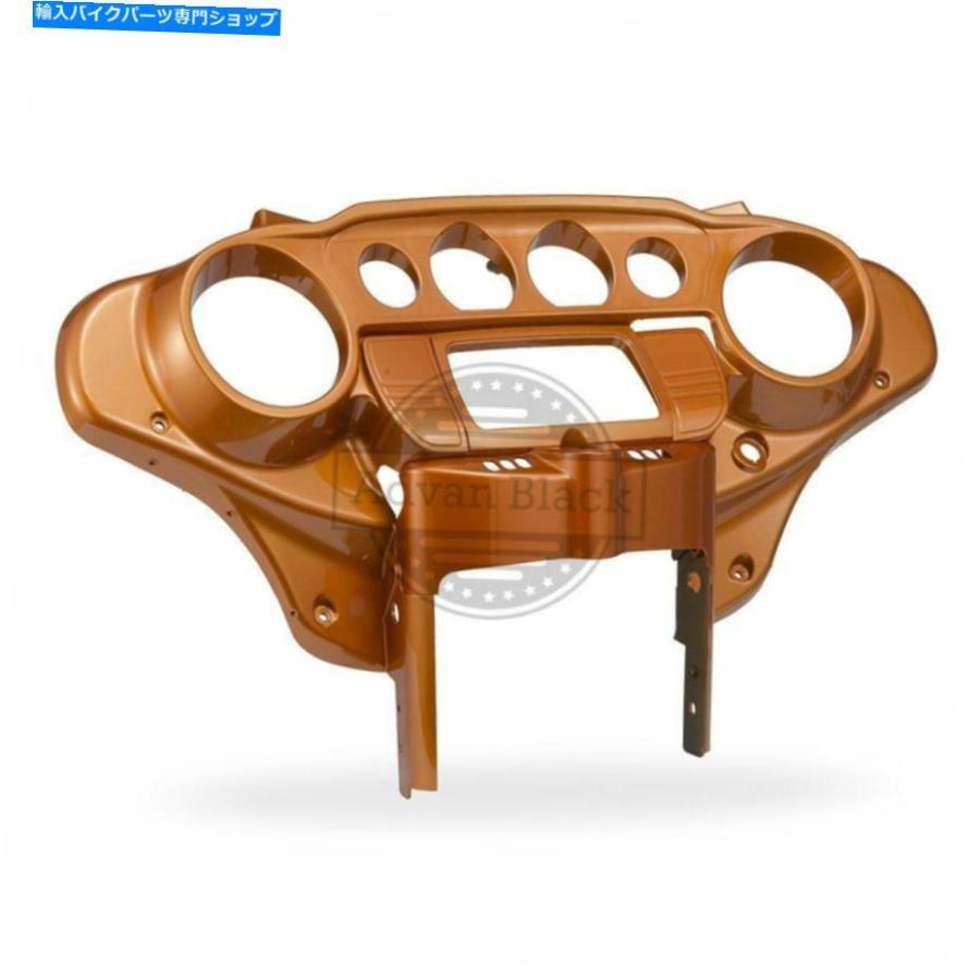 Inner Fairing Amber Whiskey Batwingインナースピードメーターカウルフェアリング14-2018ハーリーツーリング Amber Whiskey Batwing Inner Speedomet