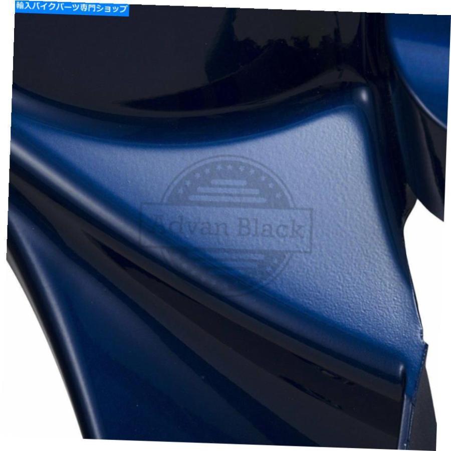 Inner Fairing 14+ハーレーHDツーリングのための優れた青いバットウィングの内側スピードメーターカウルフェアリング Superior Blue Batwing Inner Sp_2