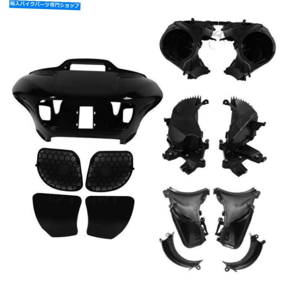 Inner Fairing インナーアウターフェアリゾートグローブボックスエアダクトフィットハーレーロードグライドFltrx 15-21 Inner Outer Fairings Glove B