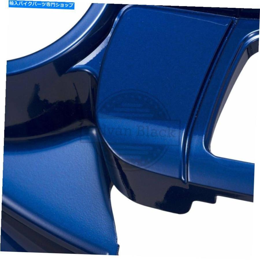 Inner Fairing 14+ハーレーHDツーリングのための優れた青いバットウィングの内側スピードメーターカウルフェアリング Superior Blue Batwing Inner Sp_1