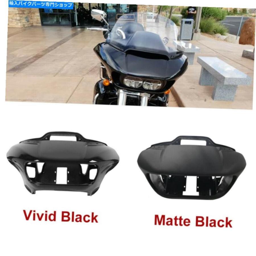 Inner Fairing 鮮やか/マットブラックインナー＆アウターフェアリング、ハーレーツーリングロードグライド2015-2020 Vivid/Matte Black Inner \u0026 Outer