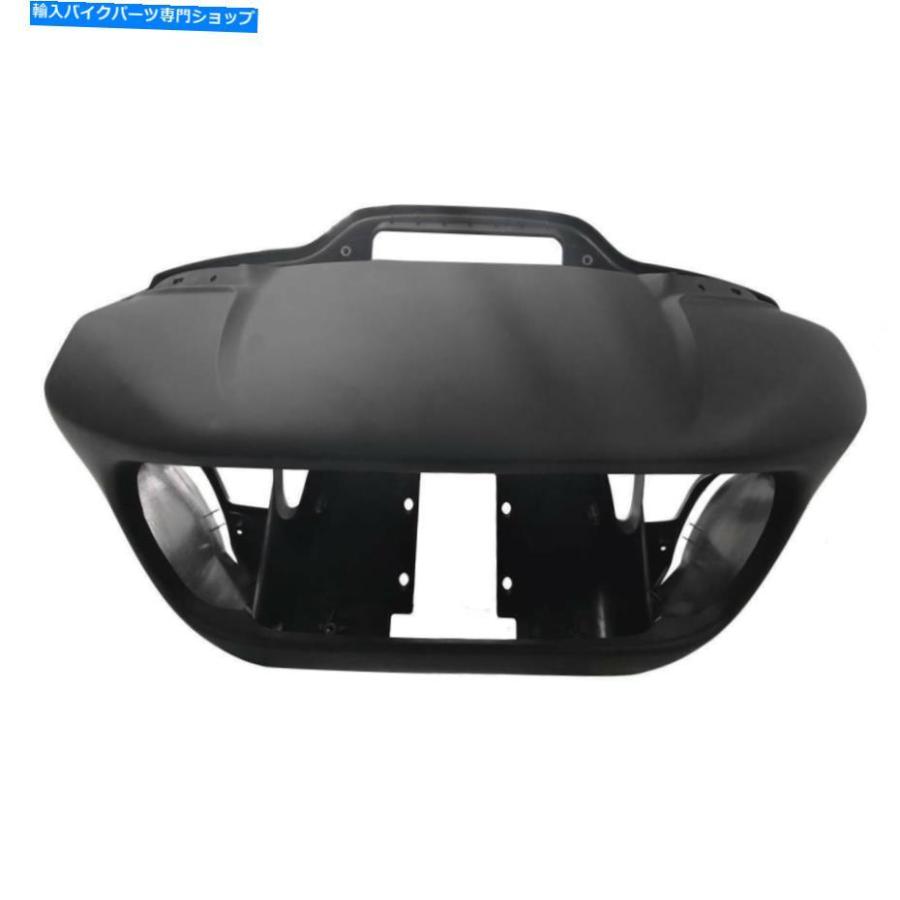 Inner Fairing ハーレーロードグライドFltrx 2015-2020のためのマットブラックインナー外側ヘッドライトフェアリング Matte Black Inner Outer Headliの画像