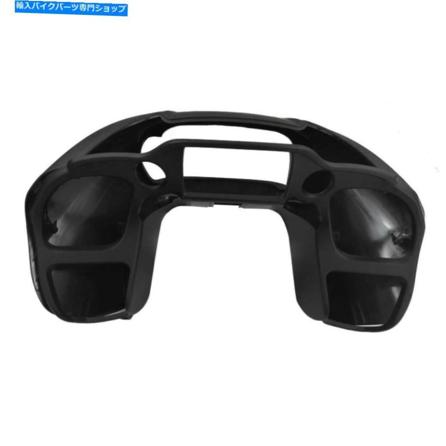 Inner Fairing ハーレーロードグライドFltrx 2015-2020のためのマットブラックインナー外側ヘッドライトフェアリング Matte Black Inner Outer Headliの画像
