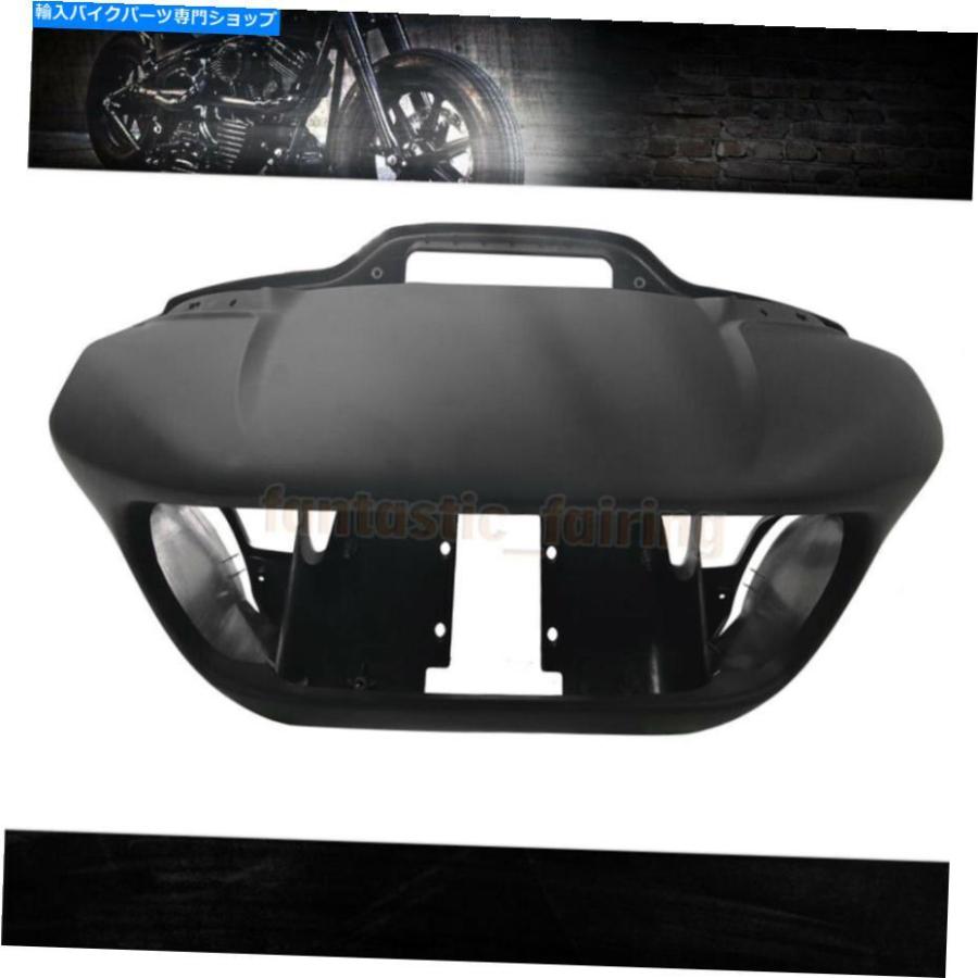 Inner Fairing ハーレーダビッドソンロードグライドFltrx 2015-2020のためのマットブラックインナーアウターフェアリング Matte Black Inner Outer Fa