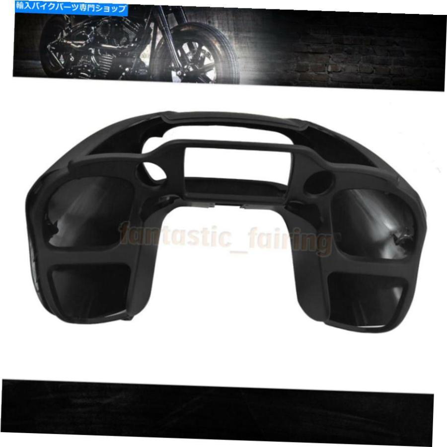 Inner Fairing ハーレーダビッドソンロードグライドFltrx 2015-2020のためのマットブラックインナーアウターフェアリング Matte Black Inner Outer Faの画像