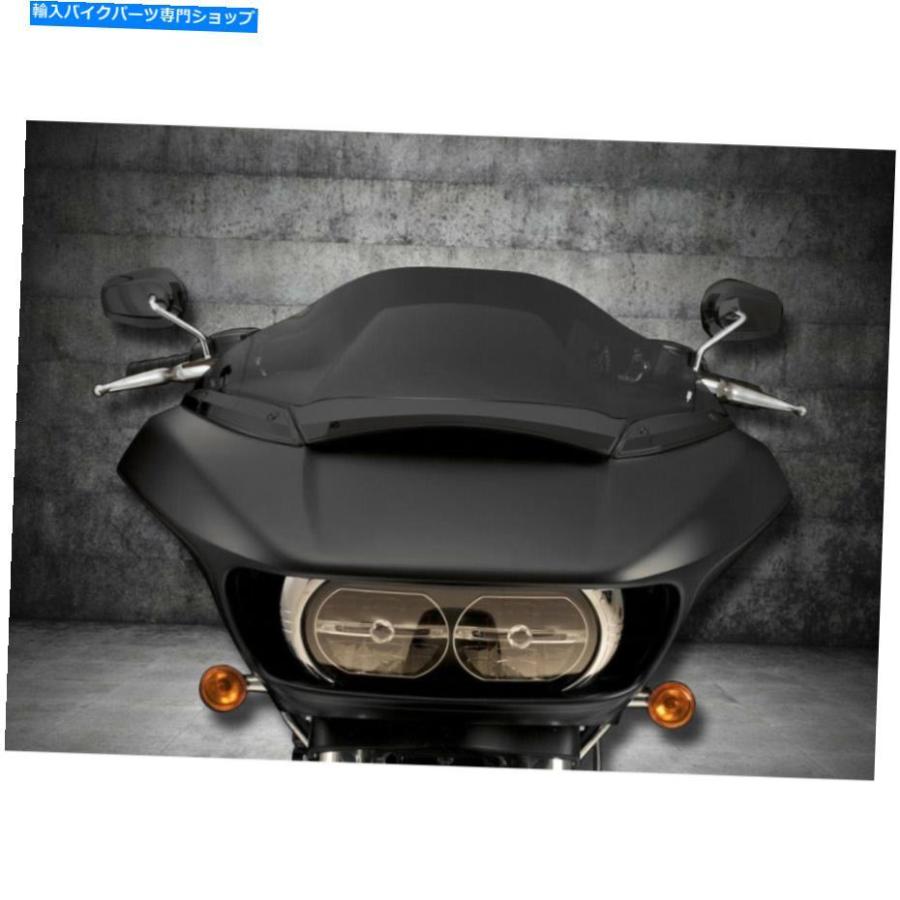 Inner Fairing ハーレーロードグライド15-19のためのマットブラックフロントインナー外側ヘッドライトフェアリングカウル Matte Black Front Inner Ouの画像