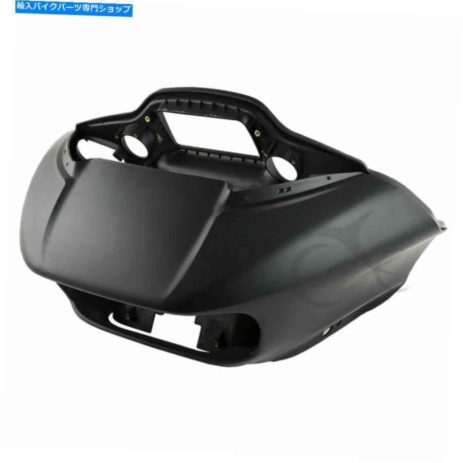 Inner Fairing ハーレーロードグライドフロリックス2015年 - 2020年のための内側の外側のヘッドライトフェアリングフィット Inner Outer Headlight Fa