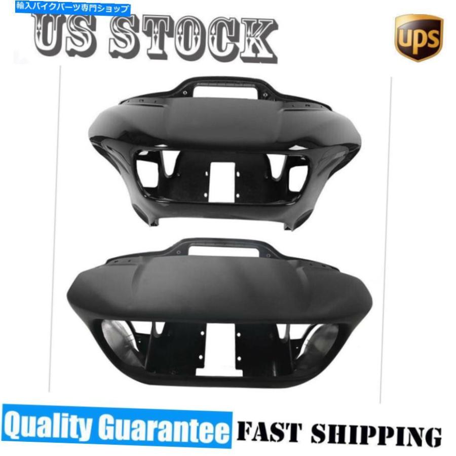 Inner Fairing ハーレーロードグライドFltrx 2015-2020のための鮮やか/マットの内側のヘッドライトフェアリング Vivid/Matte Inner Outer Headlight F