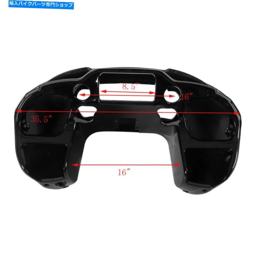 Inner Fairing ツーリングロードグライドFltrx 2015-2020のための内側/外側のヘッドライトフェアリングカバー Inner / Outer Headlight Fairing Coverの画像