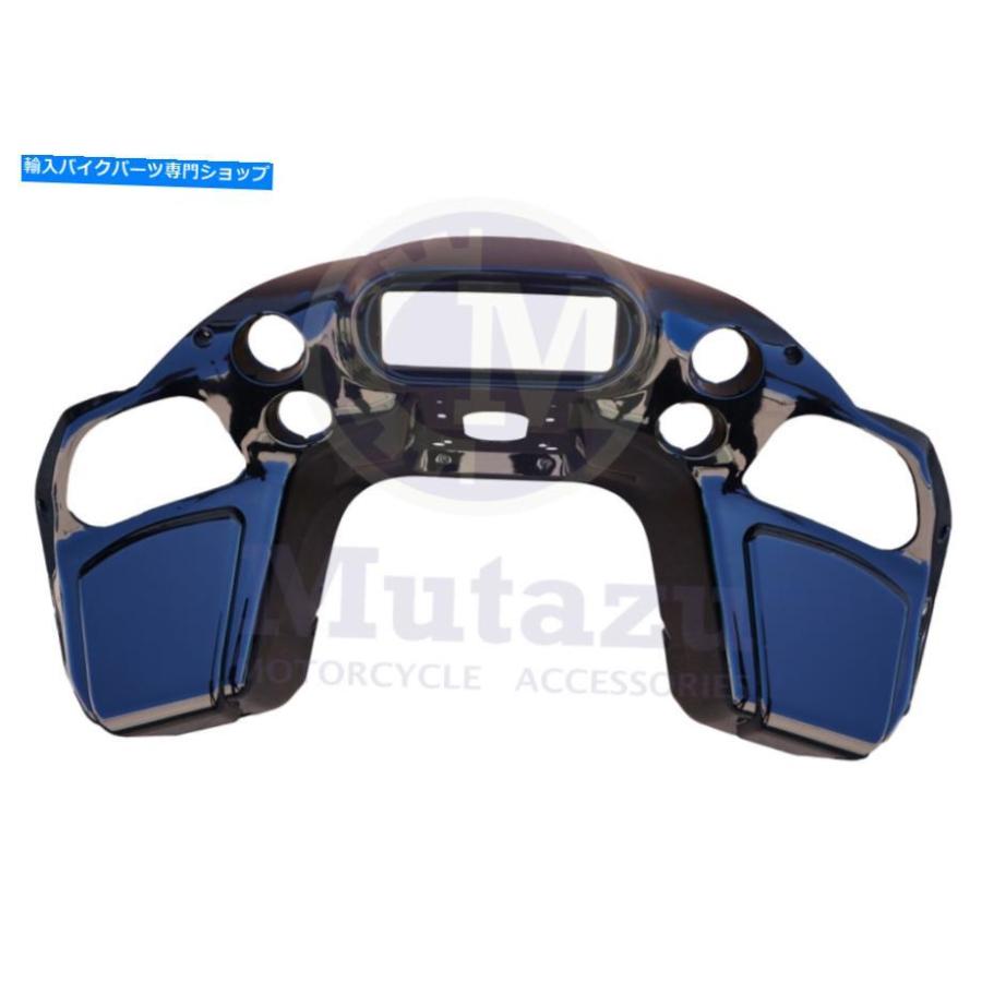 Inner Fairing MutazuインナーABSフロントフェアリングW /ハーレーロードグライド1998-2013 FLTR Mutazu Inner ABS Front Fairing w/ glove for Harleの画像