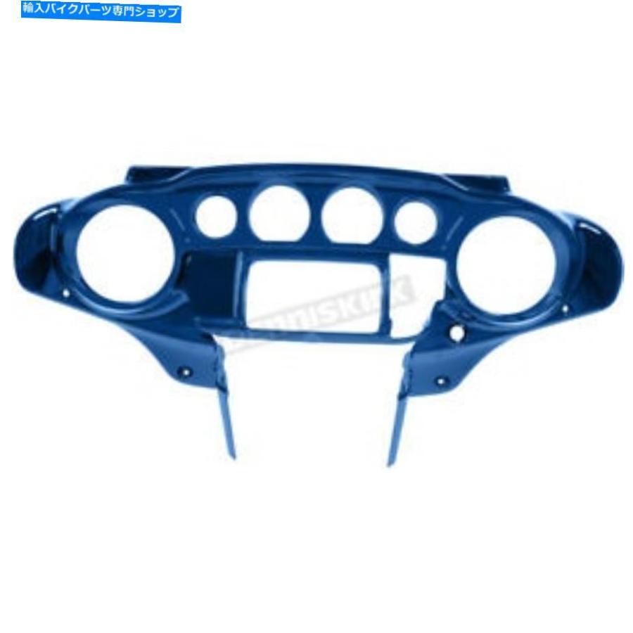 Inner Fairing HOGWORKZスーペリアブルーフロントインナースピードメーターカウルフェアリング - HW229106 HogWorkz Superior Blue Front Inner Speed