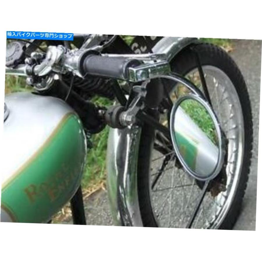 Mirror クラシックBSAハンドルバーエンドミラー Classic BSA Handlebar