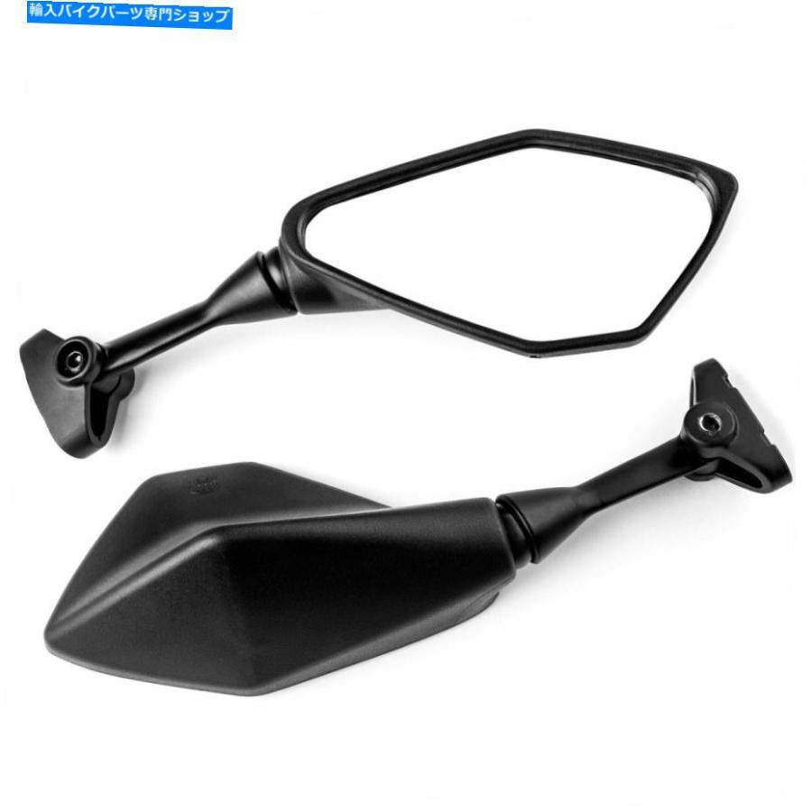 Mirror ホンダCX FT GB 360 500 650用ブラックオートバイスポーツ