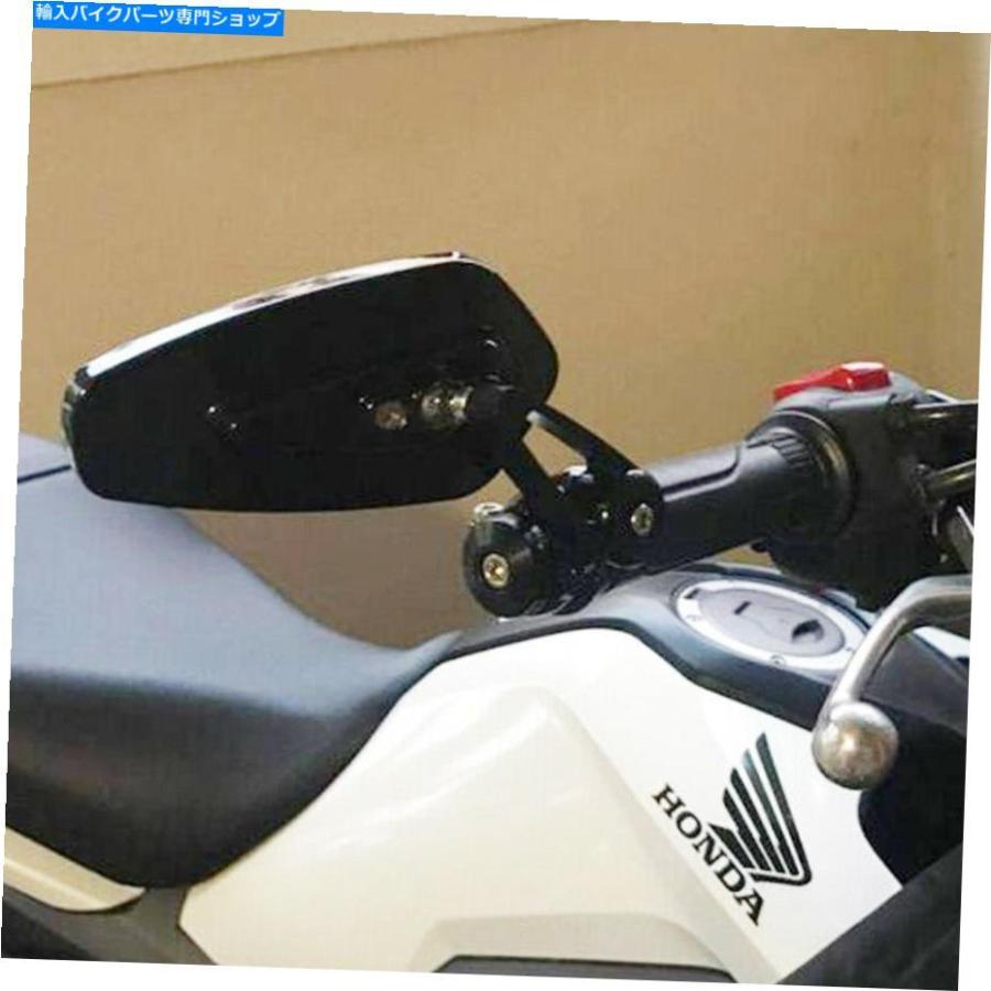 Mirror ホンダCB1000R CB500X CB600F用オートバイ7/8 ''バーエンド