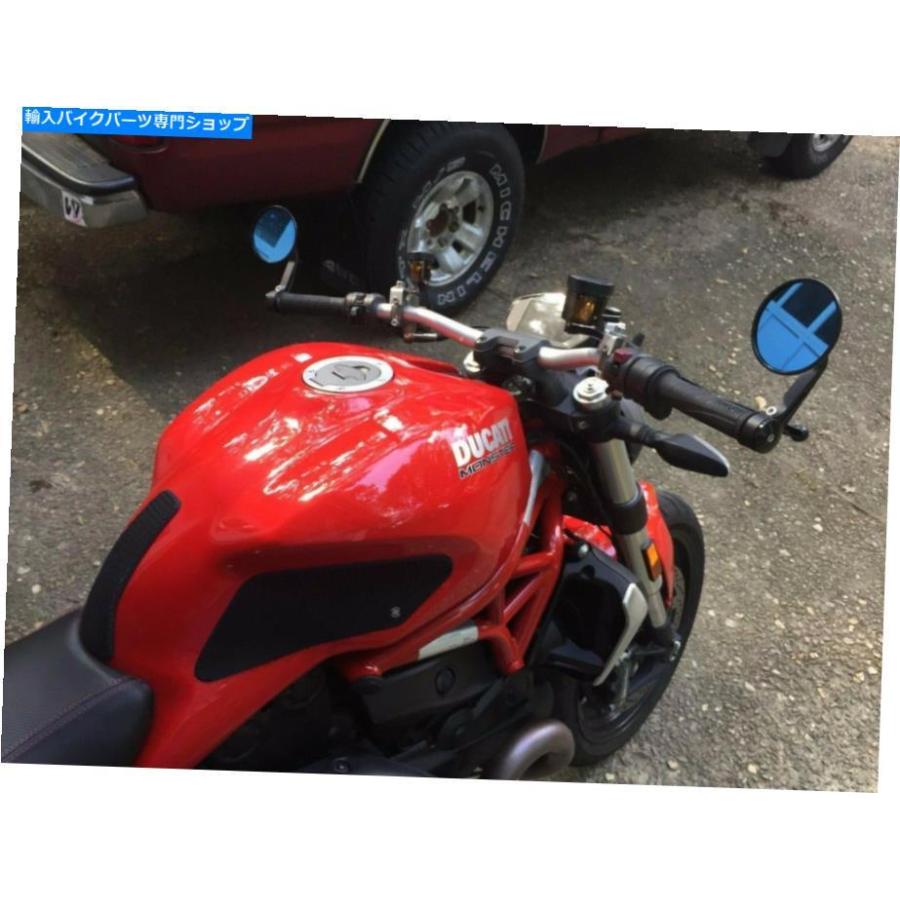 Ducati バーエンドミラー　スクランブラー等 DUCATI ハンドルバー リアビューミラー 右側 左側 Scrambler
